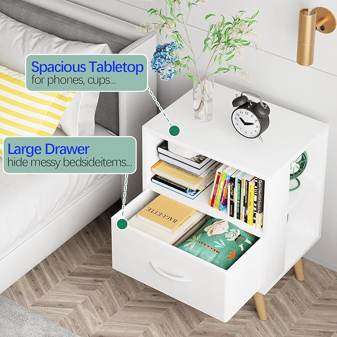 Night Stand, Nursery Side Table - Image 6