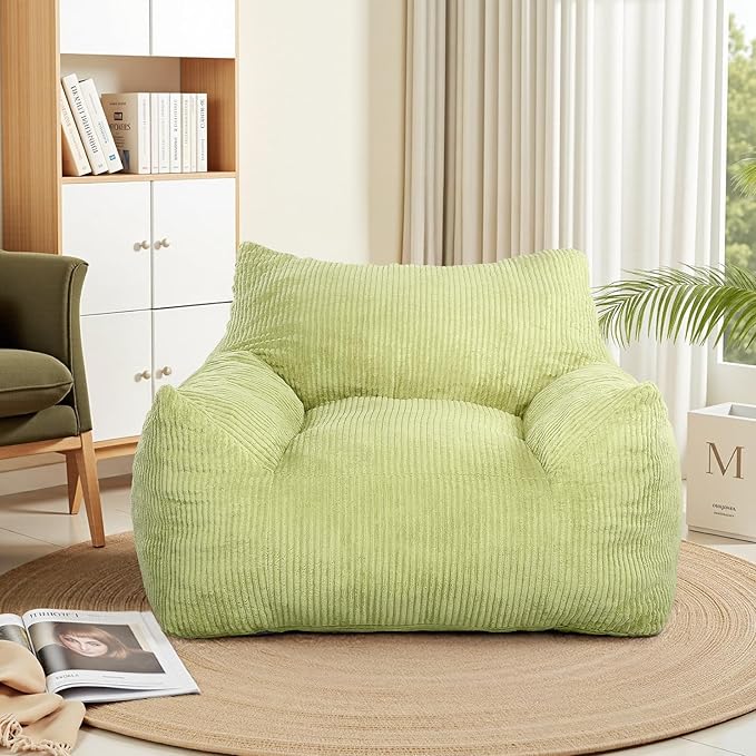 INMOZATA Bean Bag Chair for Adults, 3FT Beanbag Chair - Image 3