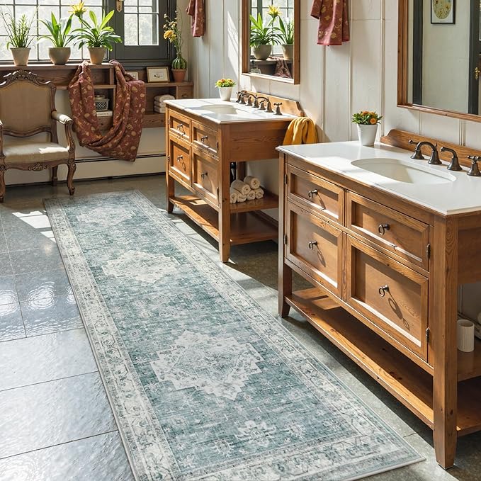 LIVEBOX Washable 2.5x8 Runner Rugs by LIVEBOX
