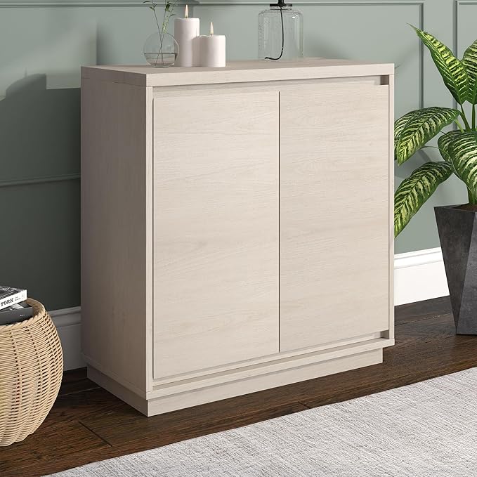 Henn&Hart Presque Accent Cabinet, Alder White - Image 6