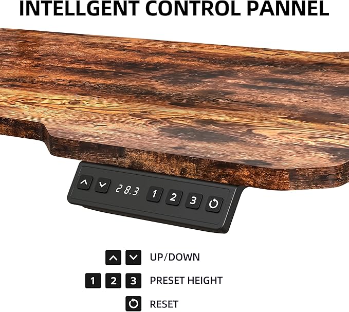 59 Inch L Shaped Standing Desk - Image 7