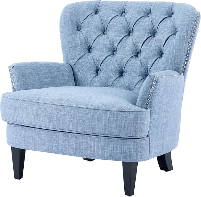 Ball & Cast Accent Chair, Mid-Century Lounge Living Room Chairs - Image 5