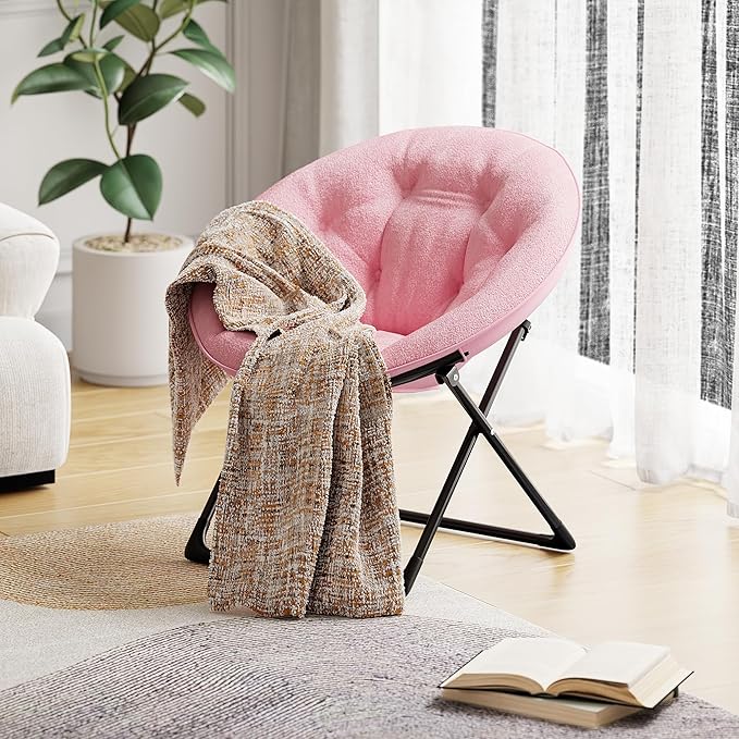 Saucer Chair, XL Foldable Lounge Chair - Image 8