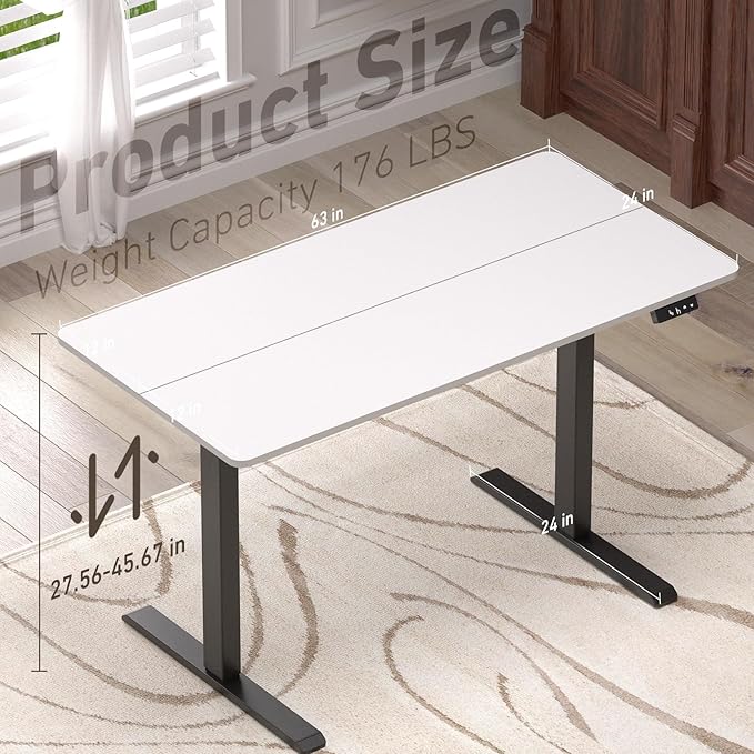 Ywin Electric Height Adjustable Standing Desk - Image 3