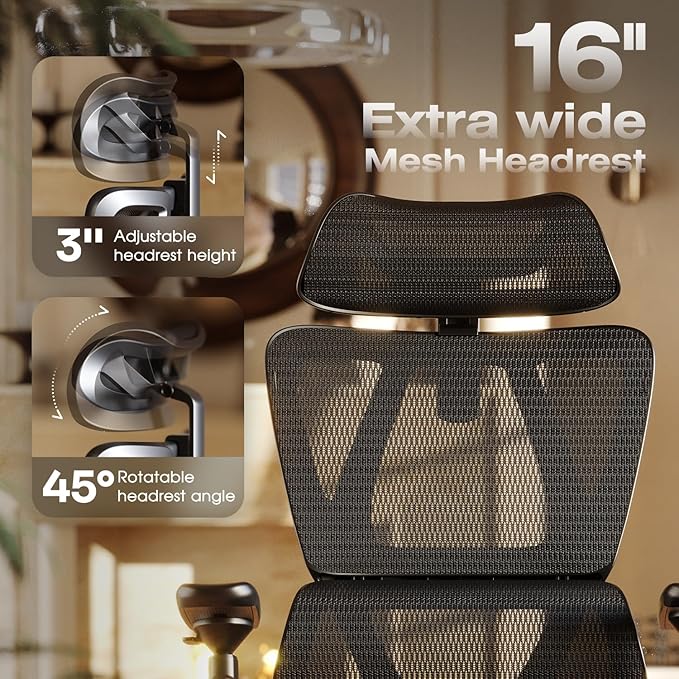ELABEST T11 Ergonomic Office Chair, High Back Desk Chairs - Image 5
