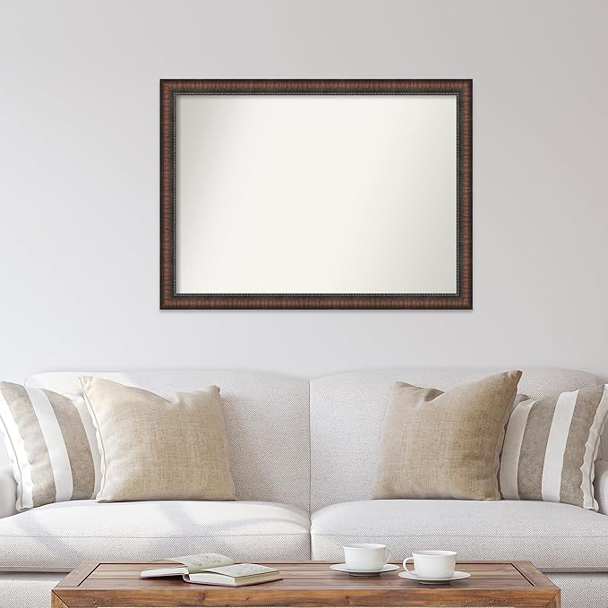 Amanti Art White Bathroom Mirror - Image 6