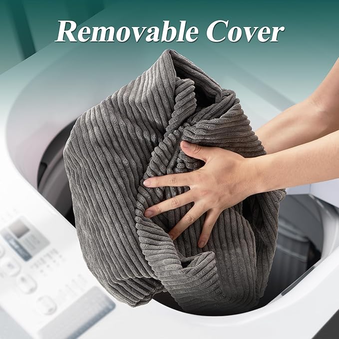3.5FT Bean Bag Chairs Teardrop Bean Bag Chair - Image 8