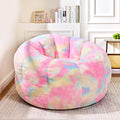 Giant Bean Bag Chair, Faux Fur Adult Chair by LinkRomat