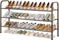 Hoctieon 3 Tier Mesh Style Shoe Rack, Entryway Shoe Shelf, Shoe Storage by Hoctieon