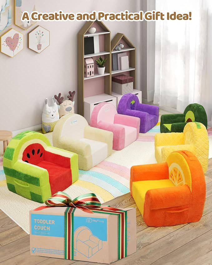 Toddler Chair, Comfy Foam Kids Couch - Image 8