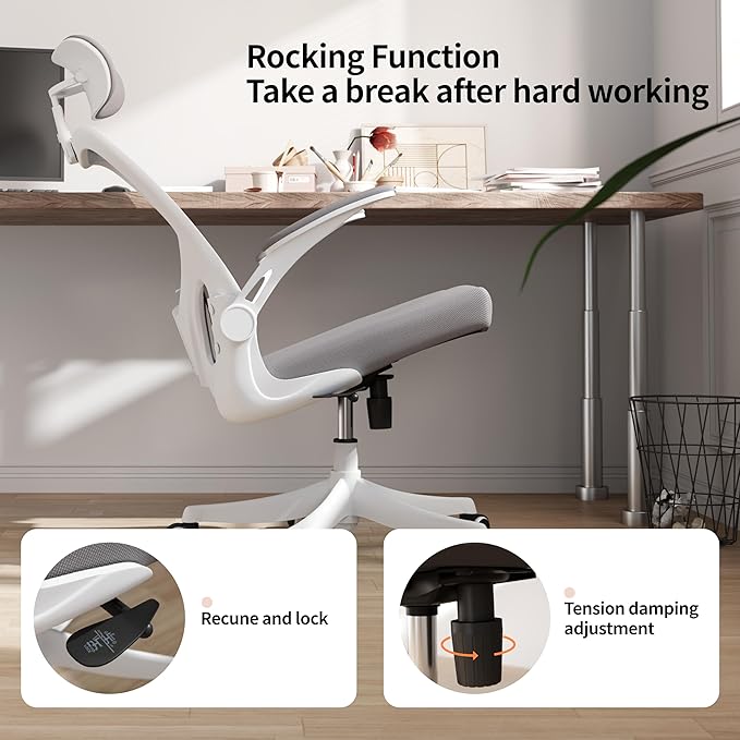 Monhey Office Chair Ergonomic Desk Chair - Image 7
