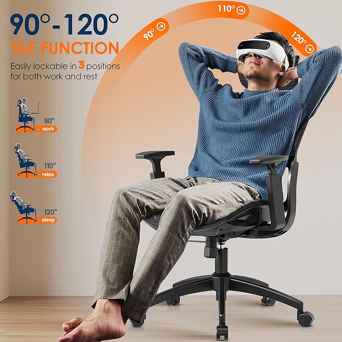 GABRYLLY Ergonomic Office Chair, High-Back Desk Chairs - Image 5