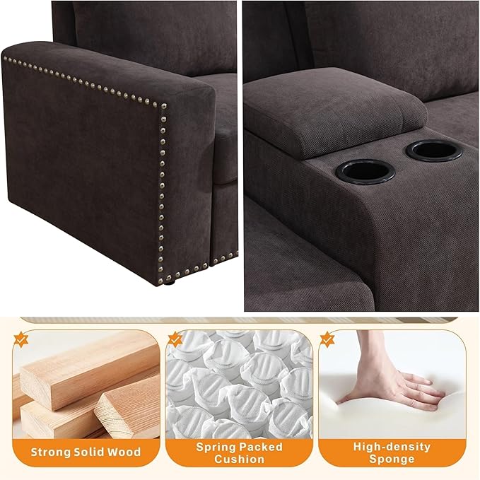 Sectional Couches for Living Room, Modular Sectional Sofa - Image 4