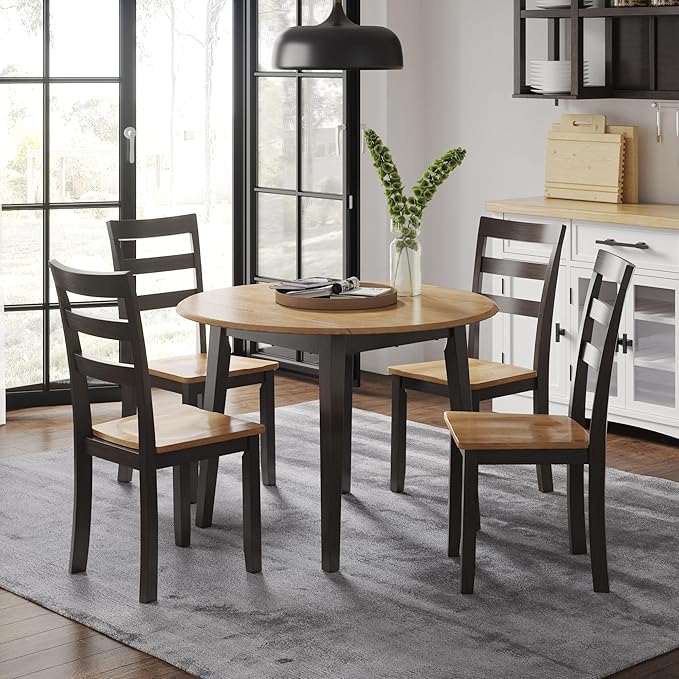 Signature Design by Ashley Gesthaven Contemporary Dining Drop Leaf Table - Image 5