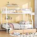 Full Over Queen Metal Bunk Bed by Favfurish