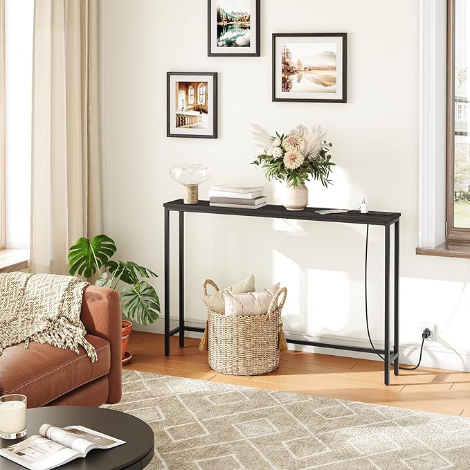 HOOBRO 47.2" Skinny Console Table - Image 8