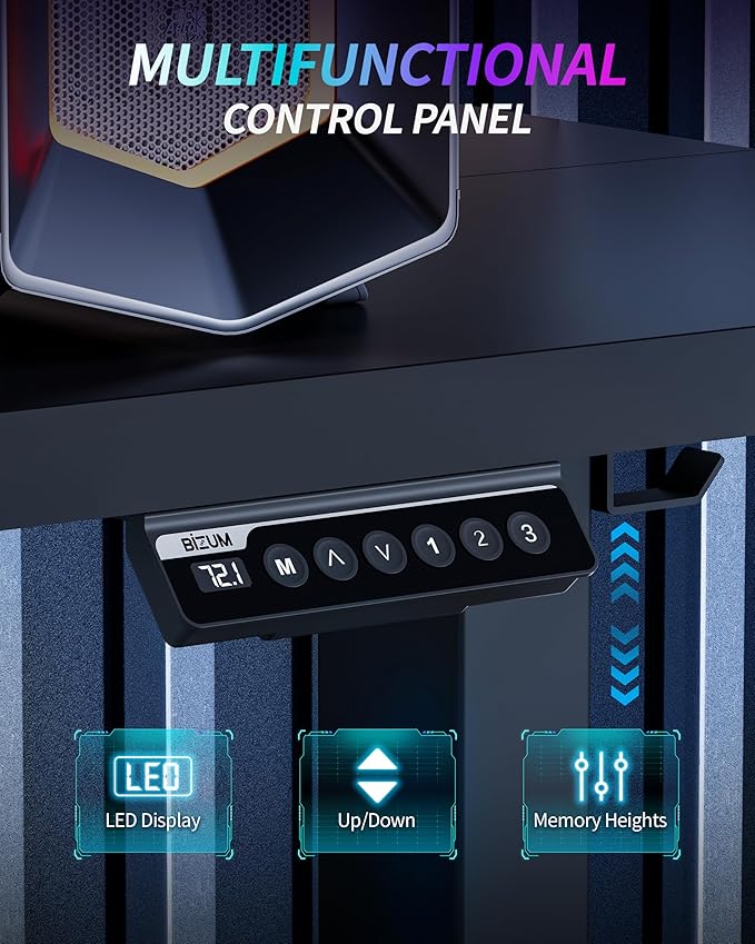 Standing Desk Electric Adjustable Computer Desk-Stand up Desk Office Gaming - Image 6
