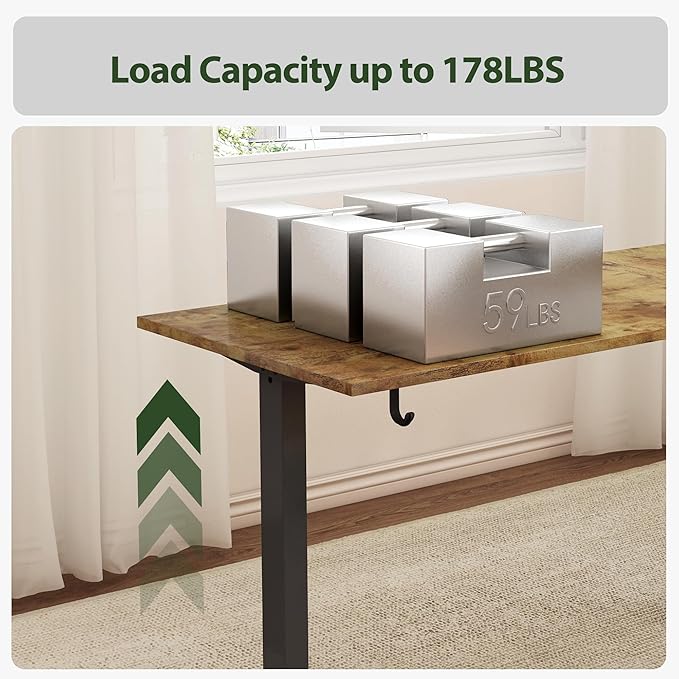 Agilestic L Shaped Standing Desk 63 x 55 inch Adjustable Height, Electric - Image 7