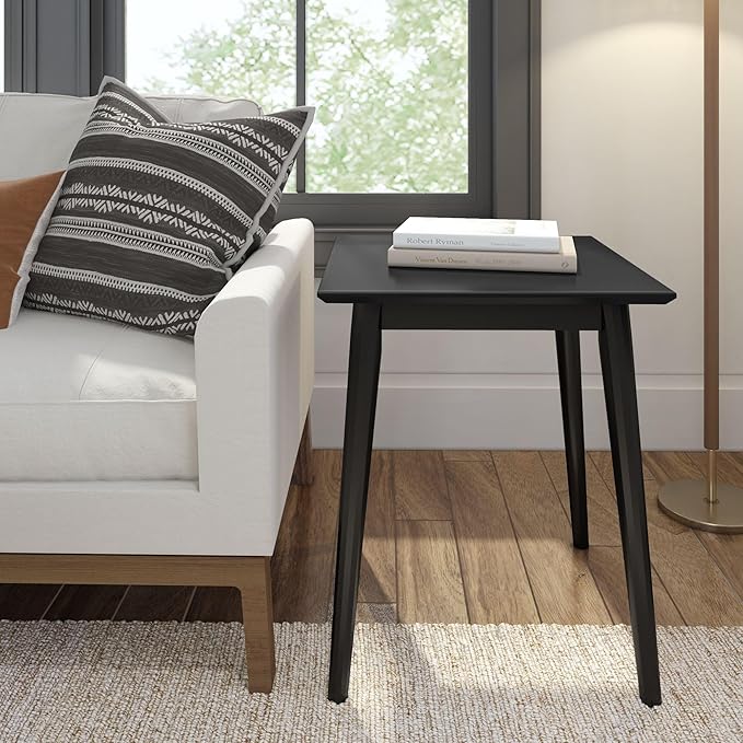 Plank+Beam Mid Century Modern Square Side Table, Couch Side Table, Small End - Image 3