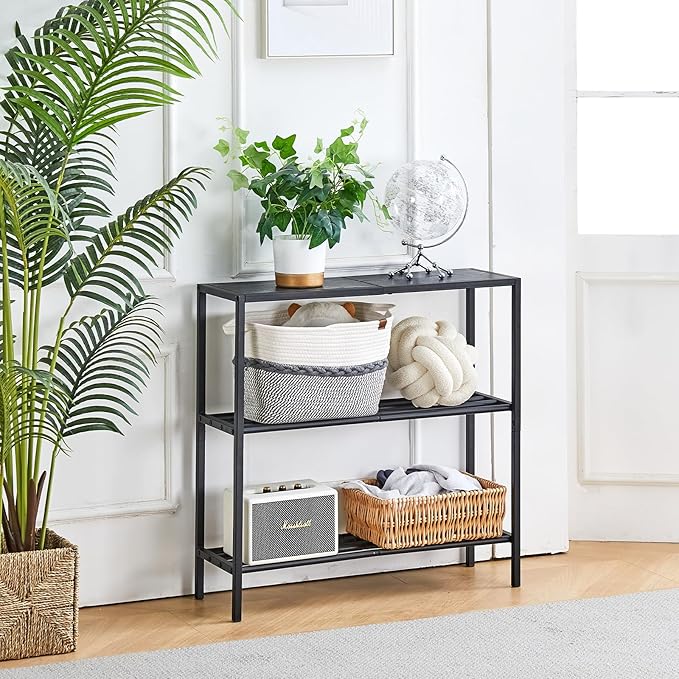 Wimarsbon 29.5" Narrow Console Table, 3-Tier Entryway Tables, Thin Sofa Table - Image 4