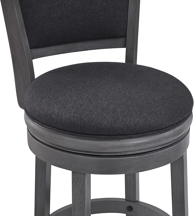 Ball & Cast Upholstered Swivel Counter Stools Kitchen Bar Stools 24" Seat - Image 6