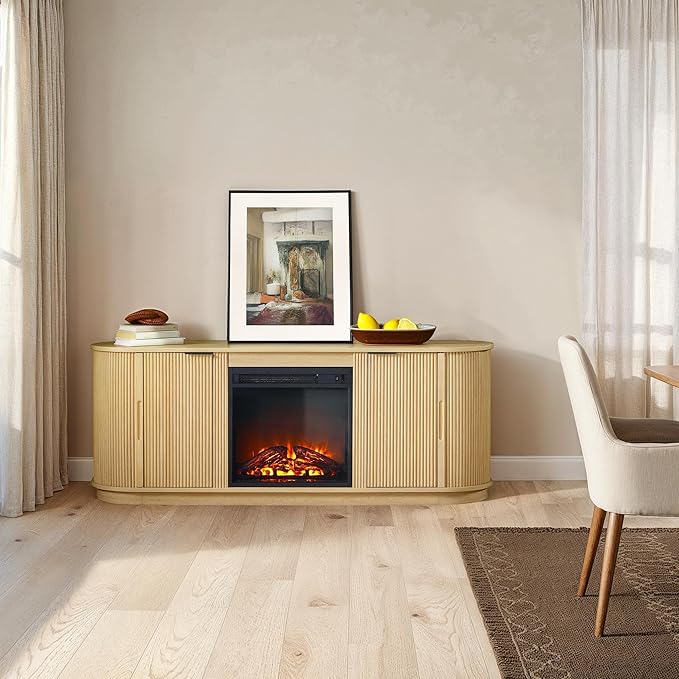 Walker Edison Chloe Reeded TV Stand - Image 6
