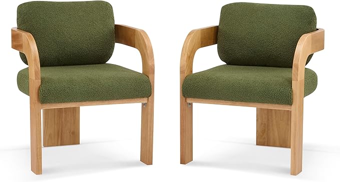Christopher Knight Home Yorick Modern Boucle Dining Chair Set of 2 - Image 5