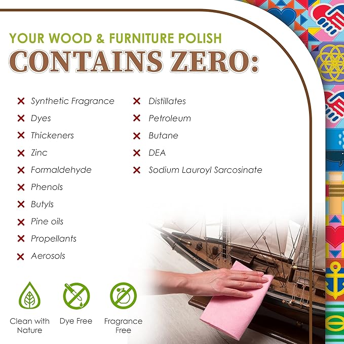 Natural Wood Cleaner & Furniture Polish - Image 6