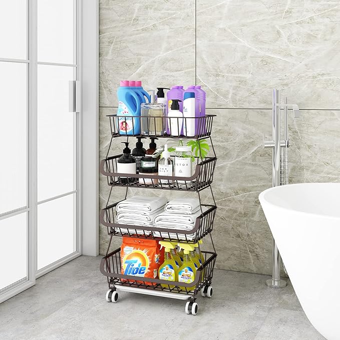 Fruit Vegetable Storage Basket for Kitchen - Image 5