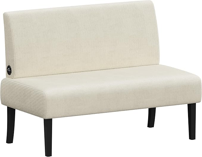 Yaheetech Small Mini Sofa Couch Armless Loveseat Futon by Yaheetech