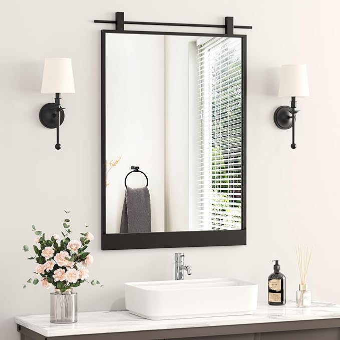 24x36 Inch Rectangle Bathroom Vanity Mirror - Image 8