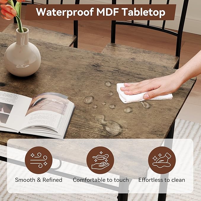 Vipbear Kitchen Dining Table Set - Image 3