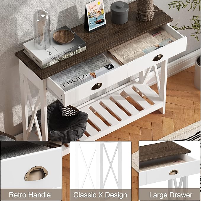 ChooChoo Farmhouse Console Table - Image 7