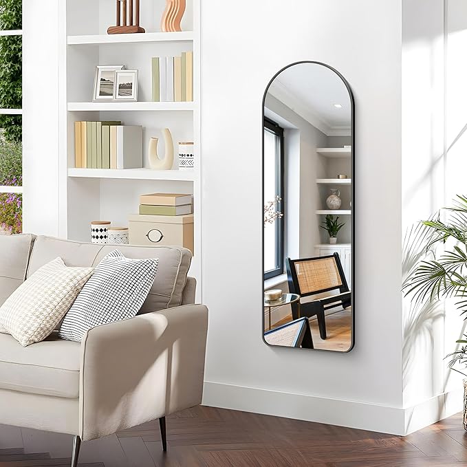 Arched Bathroom Mirror, Wall Mounted Mirror, Living Room, Vertically Hanging - Image 2