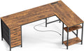 Huuger 63 Inch L Shaped Desk by Huuger