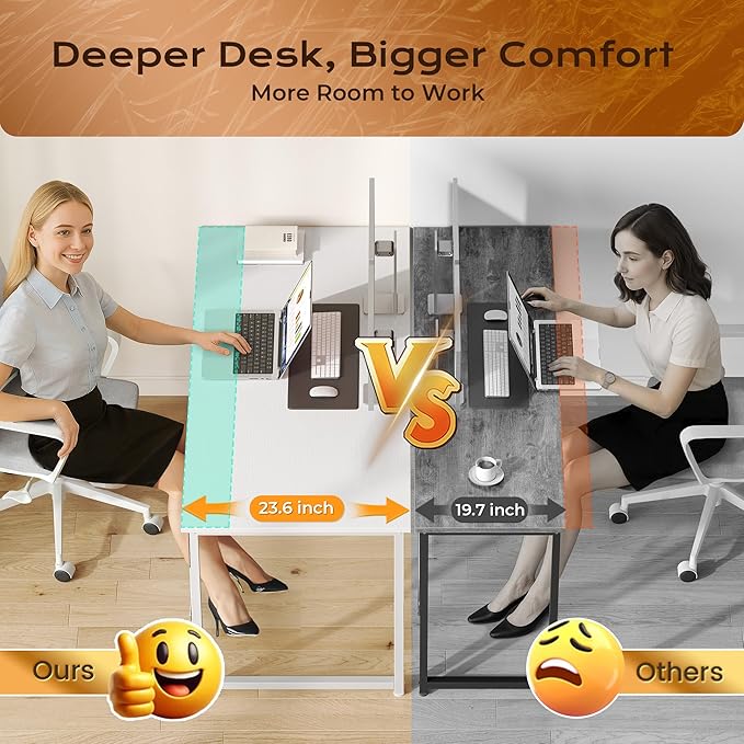 PRAISUN 54 X 24 Inch Computer Desk - Image 4