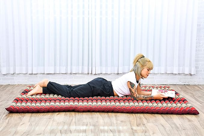 Leewadee - Foldable Floor Mattress - Japanese Roll Up Futon -Trifold Tatami - Image 2