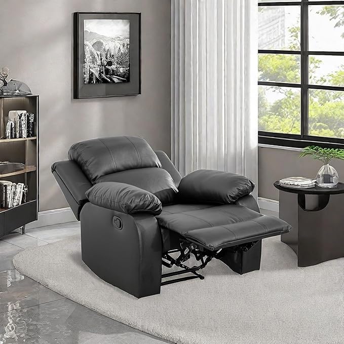 Leather Recliner Chair, Recliner Home Theater Seating, Electric Reclining Chair - Image 3