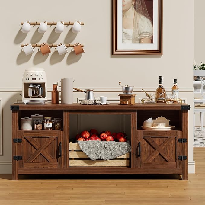 YESHOMY Fireplace TV Stand - Image 3