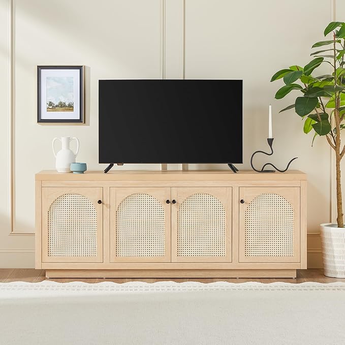 Walker Edison Sasha 4-Door Sideboard Buffet - Image 8