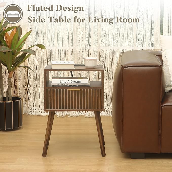 Mid Cetury Modern Nightstand - Image 8