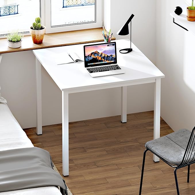 Need Small Square Dining Table- 31-1/2'' Sturdy and Heavy Duty Writing Desk - Image 5