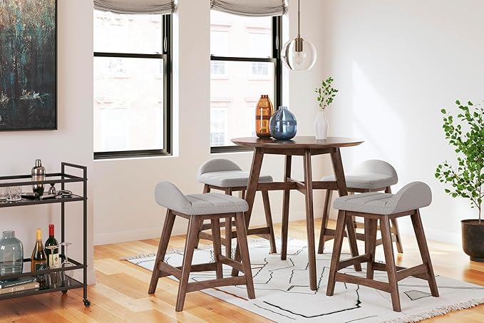 Signature Design by Ashley Lyncott Contemporary 28.5" Counter Height - Image 16
