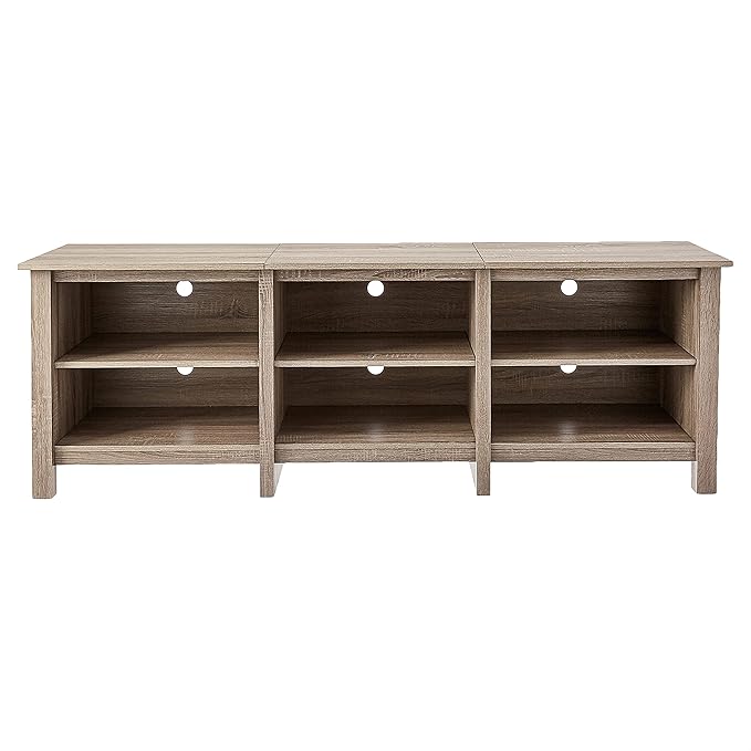 ROCKPOINT 70inch TV Stand Storage Media Console Entertainment Center - Image 2