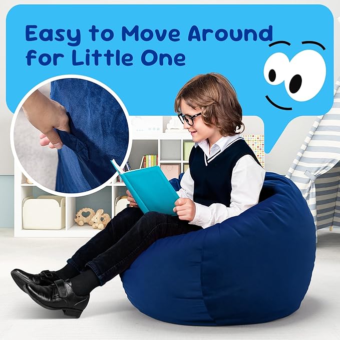 Hobestluk Bean Bag Chairs 2.5FT Bean Bag Chair - Image 4