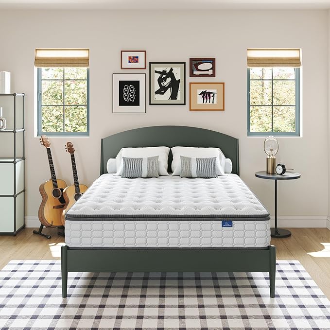 Vesgantti Twin XL Mattress, 10 Inch Hybrid XL Twin Mattress in a Box, Extra - Image 9
