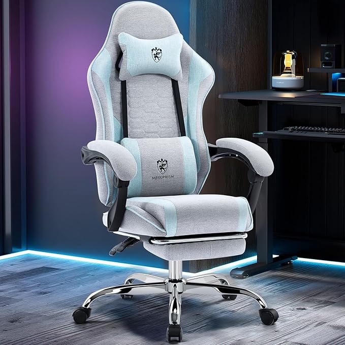 Gaming Chair Breathable Fabric, Computer Office Chair - Image 2