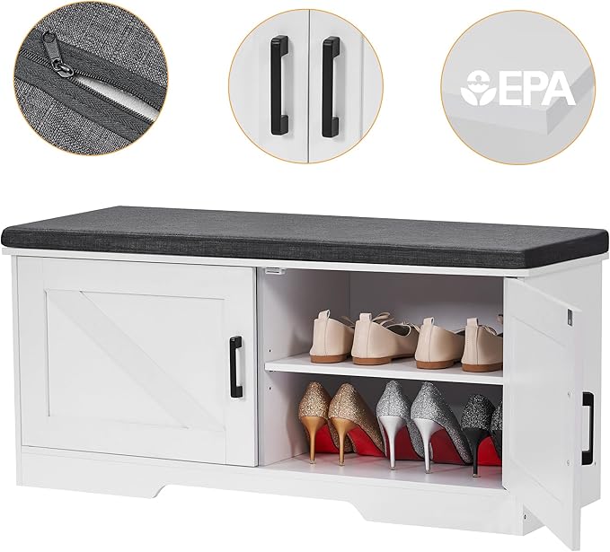 2-Tier Storage Bench, Shoe Bench - Image 6