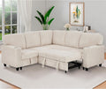 Ball & Cast Modular Sectional Sleeper Sofa Bed, L-Shaped Couch W/Pull Out Bed by BallCast