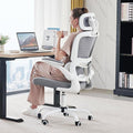 TRALT Office Chair Ergonomic Desk Chair, 330 LBS Home Mesh Office Desk Chairs by TRALT